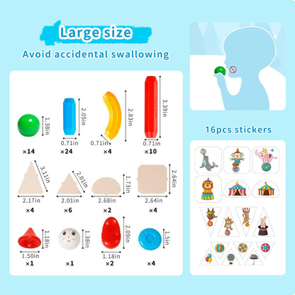 ForKids - Magnect Blocks Stick Toy 50 piecs