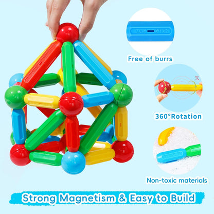ForKids - Magnect Blocks Stick Toy 50 piecs