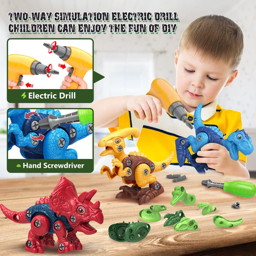 Dinosaur Toy Set Educacional