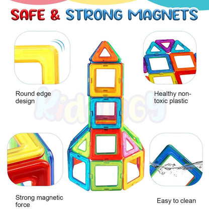 Magnetic Building Tiles Play Set