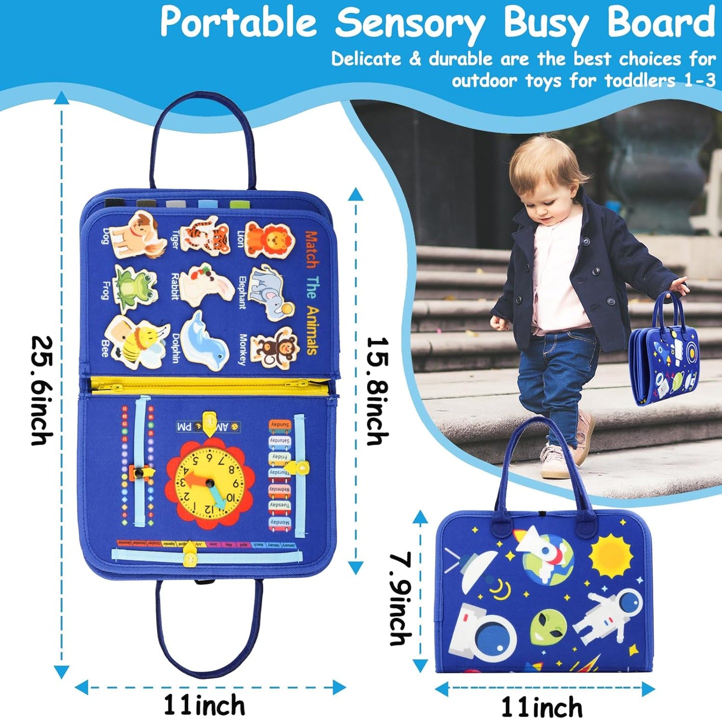 Busy Board Montessori Toys
