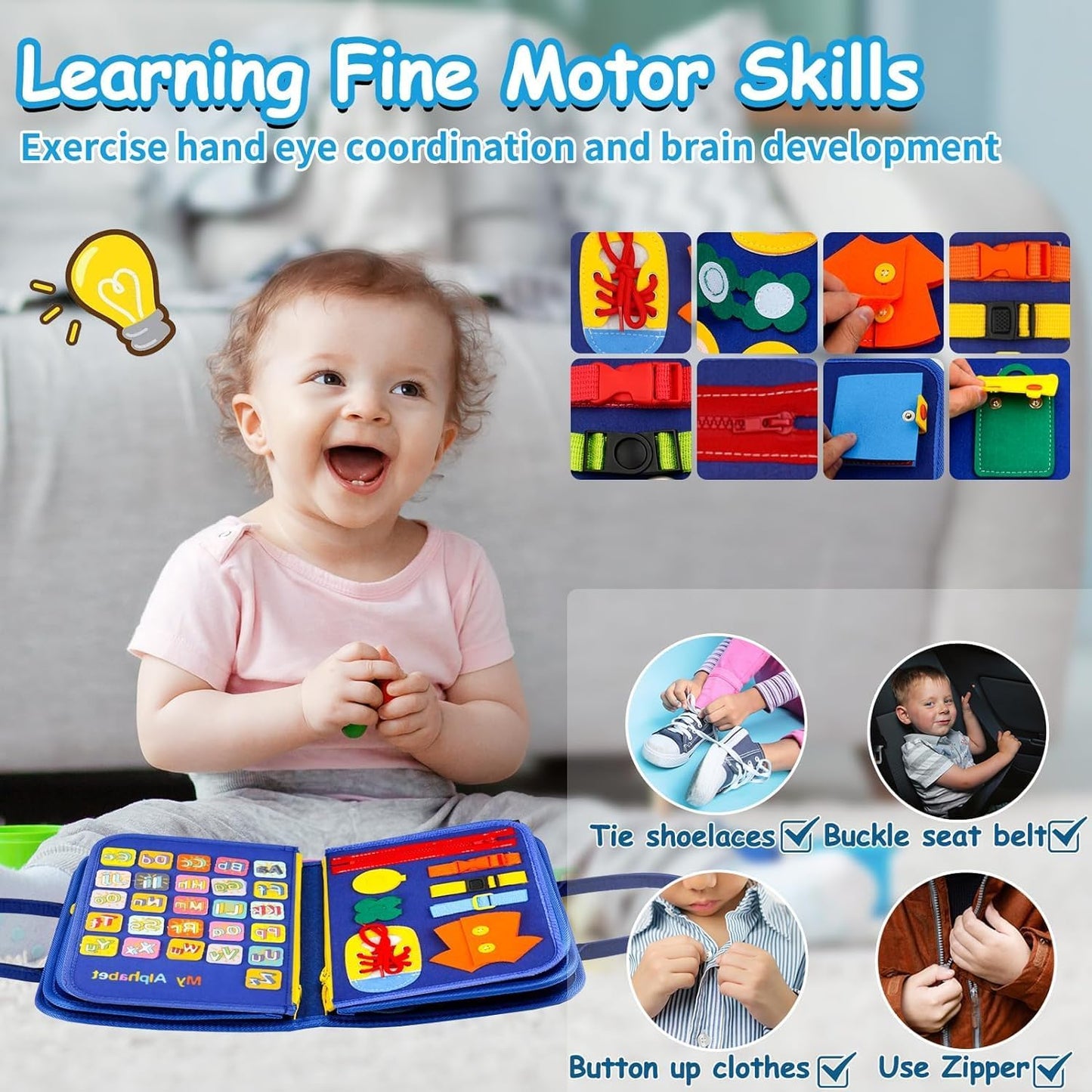 Busy Board Montessori Toys