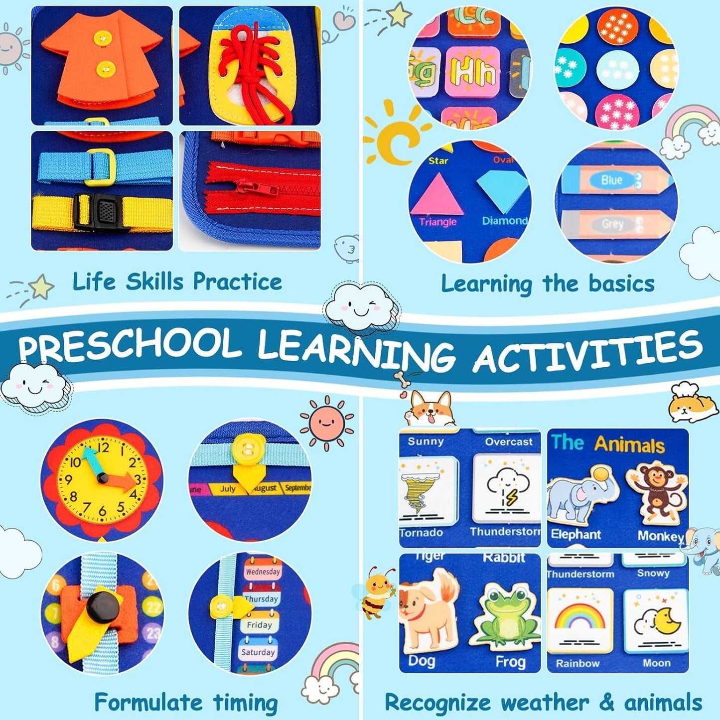 Busy Board Montessori Toys
