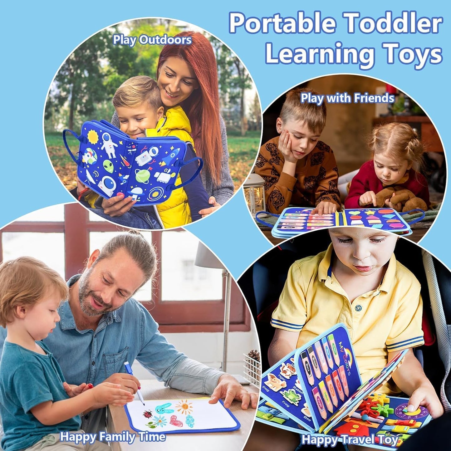Busy Board Montessori Toys
