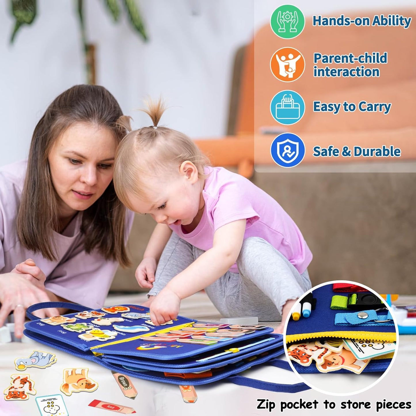 Busy Board Montessori Toys