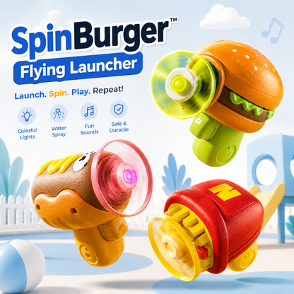SpinBurger™ Flying Launcher