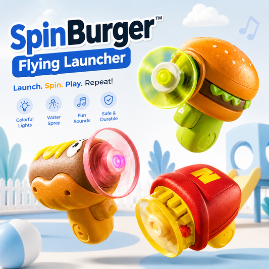 SpinBurger™ Flying Launcher