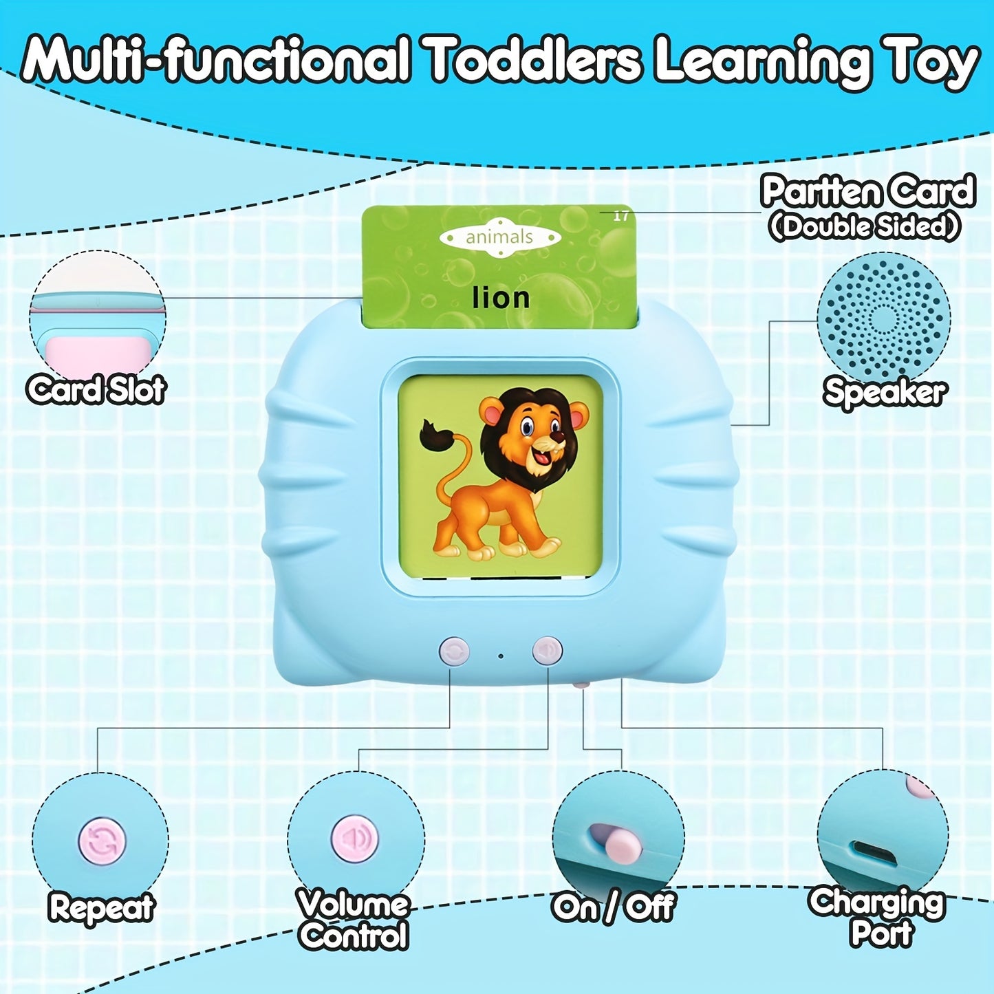 Talking Flash Cards Learning Toys for Toddlers
